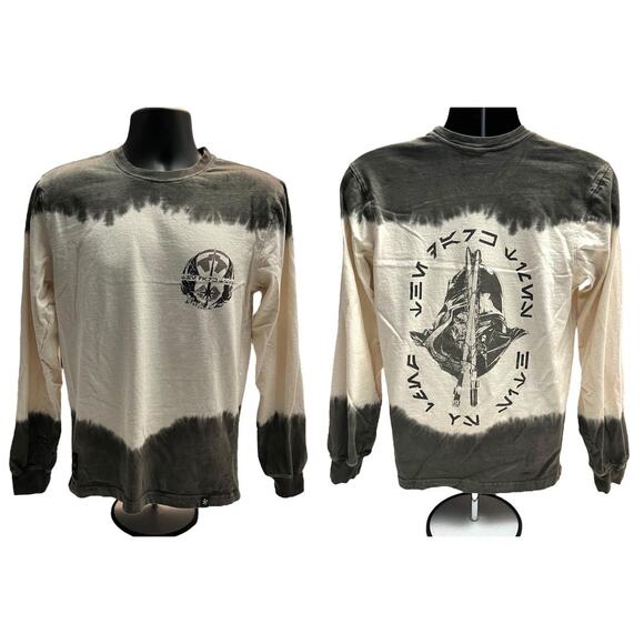 Star Wars Obi-Wan Kenobi vs Darth Vader Long Sleeve Shirt Jedi Sith Duel Graphic - Picture 1 of 15